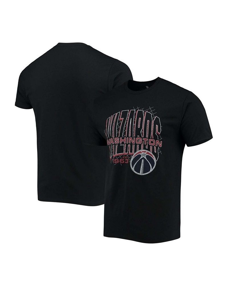 Men's Black Washington Wizards Playground T-shirt $19.43 T-Shirts