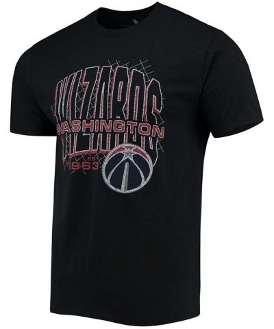 Men's Black Washington Wizards Playground T-shirt $19.43 T-Shirts