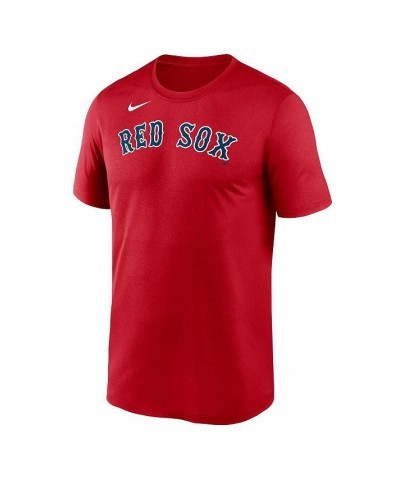 Men's Red Boston Red Sox New Legend Wordmark T-shirt $29.49 T-Shirts