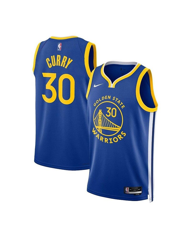 Men's and Women's Stephen Curry Royal Golden State Warriors 2022/23 Swingman Jersey - Icon Edition $57.20 Jersey