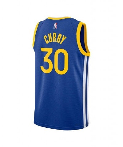 Men's and Women's Stephen Curry Royal Golden State Warriors 2022/23 Swingman Jersey - Icon Edition $57.20 Jersey