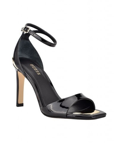 Women's Divine Dress Sandals Black $48.95 Shoes