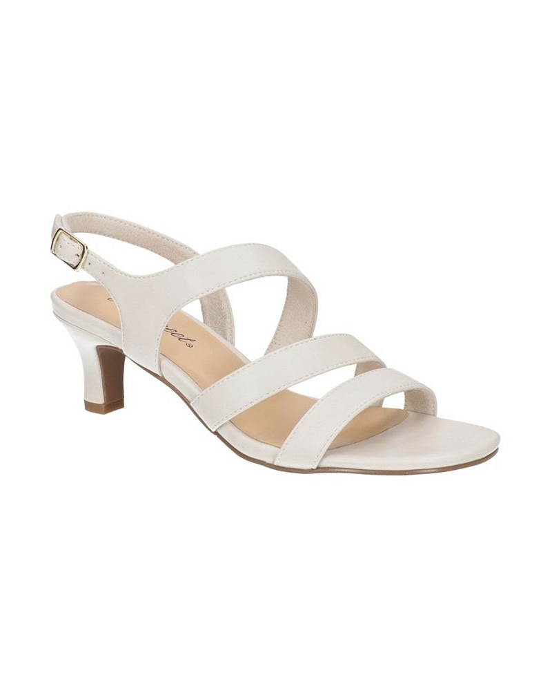 Women's Como Heeled Sandals Bone $40.50 Shoes