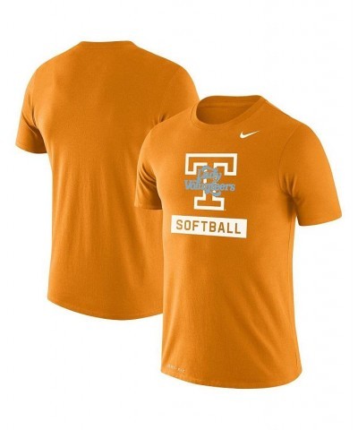 Men's Tennessee Orange Tennessee Volunteers Softball Drop Legend Performance T-shirt $24.00 T-Shirts