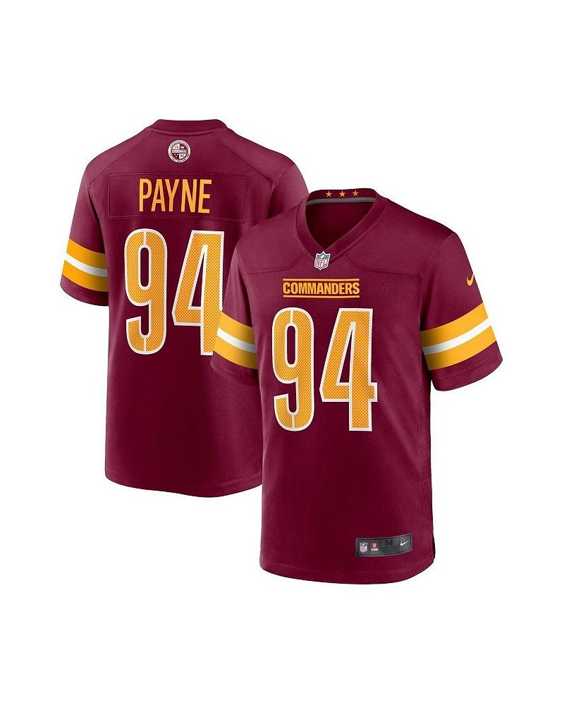 Men's Da'Ron Payne Burgundy Washington Commanders Game Jersey $32.10 Jersey