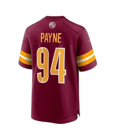 Men's Da'Ron Payne Burgundy Washington Commanders Game Jersey $32.10 Jersey