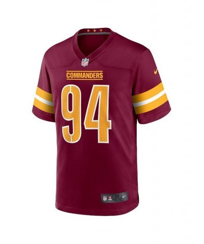 Men's Da'Ron Payne Burgundy Washington Commanders Game Jersey $32.10 Jersey