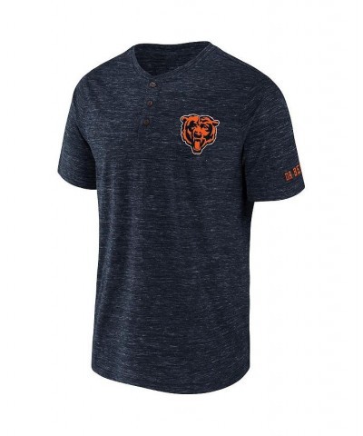 Men's NFL x Darius Rucker Collection by Navy Chicago Bears Slub Henley T-shirt $26.39 T-Shirts