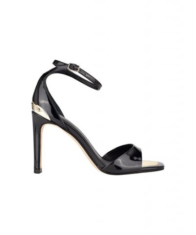 Women's Divine Dress Sandals Black $48.95 Shoes