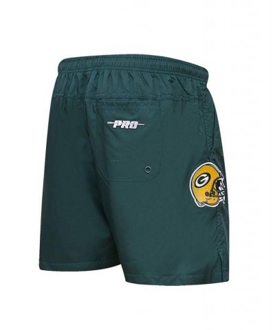 Men's Green Green Bay Packers Woven Shorts $44.10 Shorts