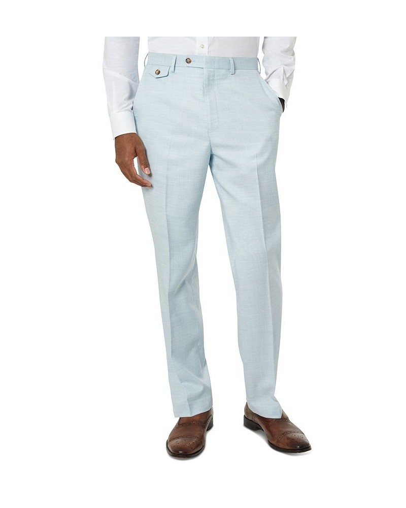 Men's Classic-Fit Light Blue Suit Pants Blue $66.60 Suits