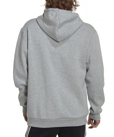 Men's Loose-Fit Camo Logo-Graphic Hoodie Gray $22.54 Sweatshirt