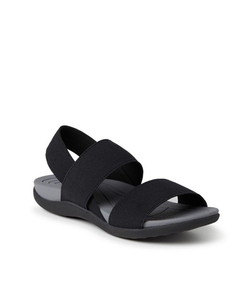 Women's Sloane Back Strap Sandals Black $28.20 Shoes