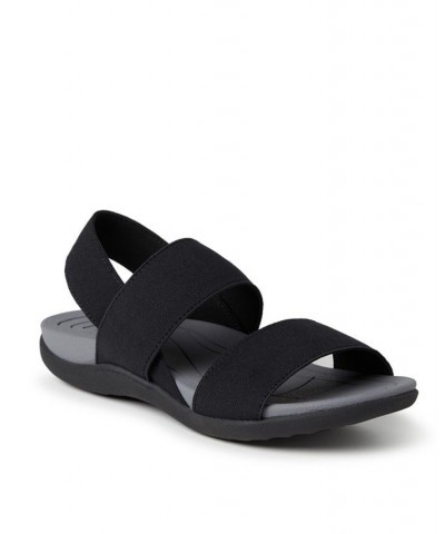 Women's Sloane Back Strap Sandals Black $28.20 Shoes