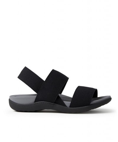 Women's Sloane Back Strap Sandals Black $28.20 Shoes