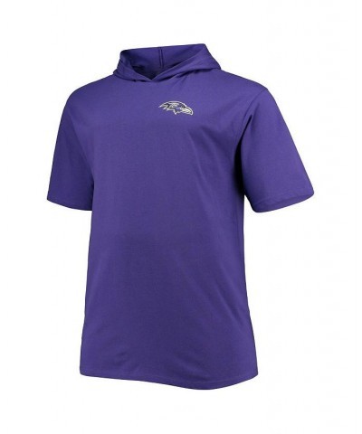 Men's Branded Lamar Jackson Purple Baltimore Ravens Big and Tall Player Name and Number Hoodie T-shirt $24.00 T-Shirts