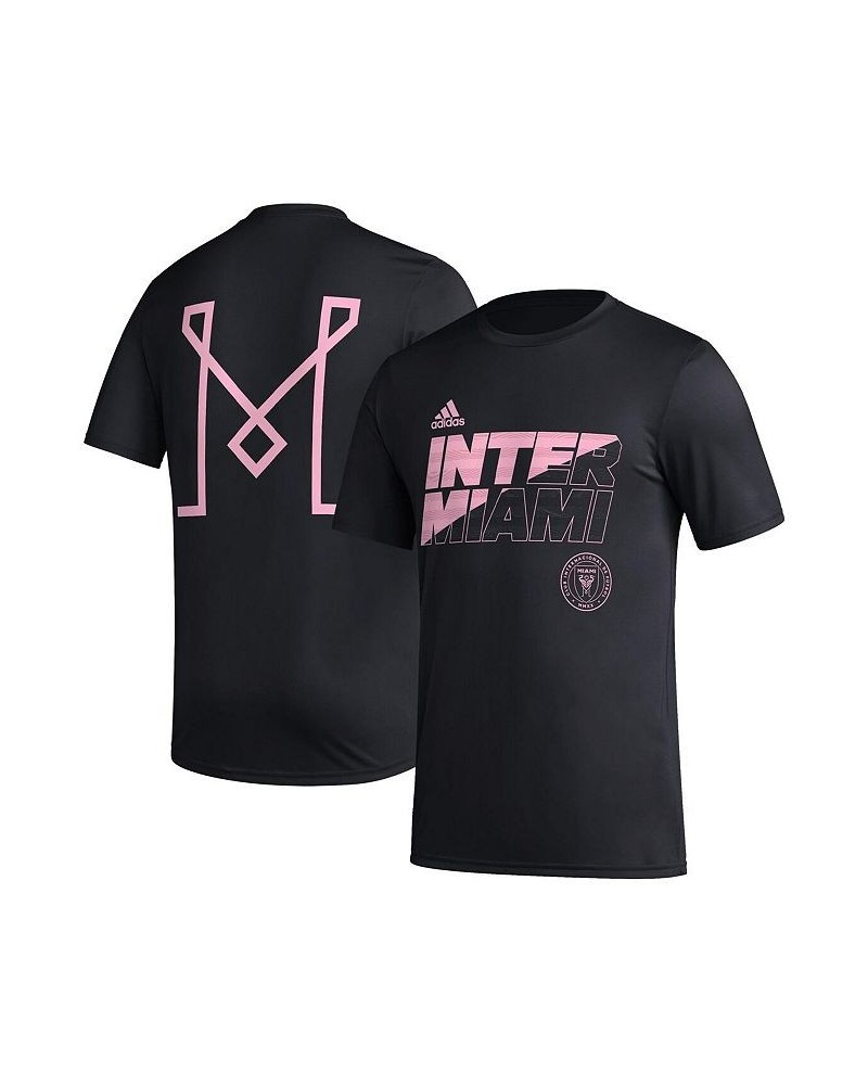 Men's Black Inter Miami CF Team Jersey Hook AEROREADY T-shirt $26.99 T-Shirts