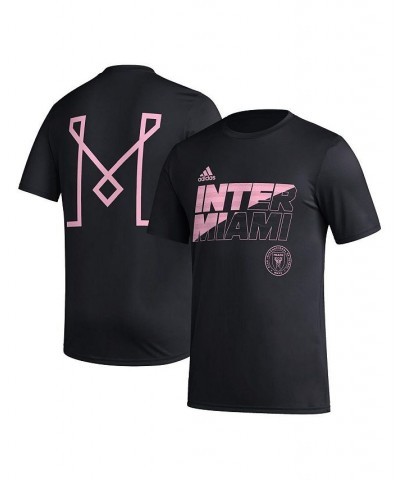 Men's Black Inter Miami CF Team Jersey Hook AEROREADY T-shirt $26.99 T-Shirts