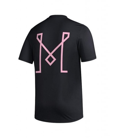 Men's Black Inter Miami CF Team Jersey Hook AEROREADY T-shirt $26.99 T-Shirts