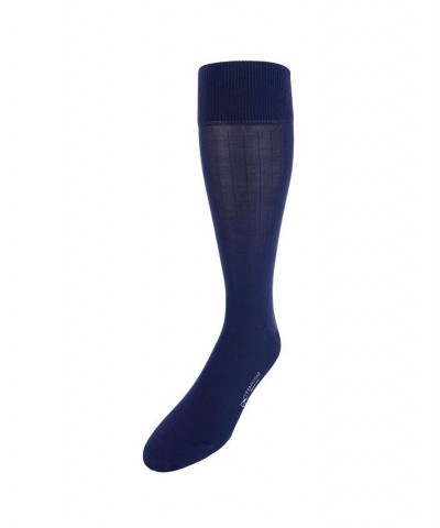 Jasper Mercerized Cotton Ribbed Mid-Calf Solid Color Socks PD05 $16.92 Socks