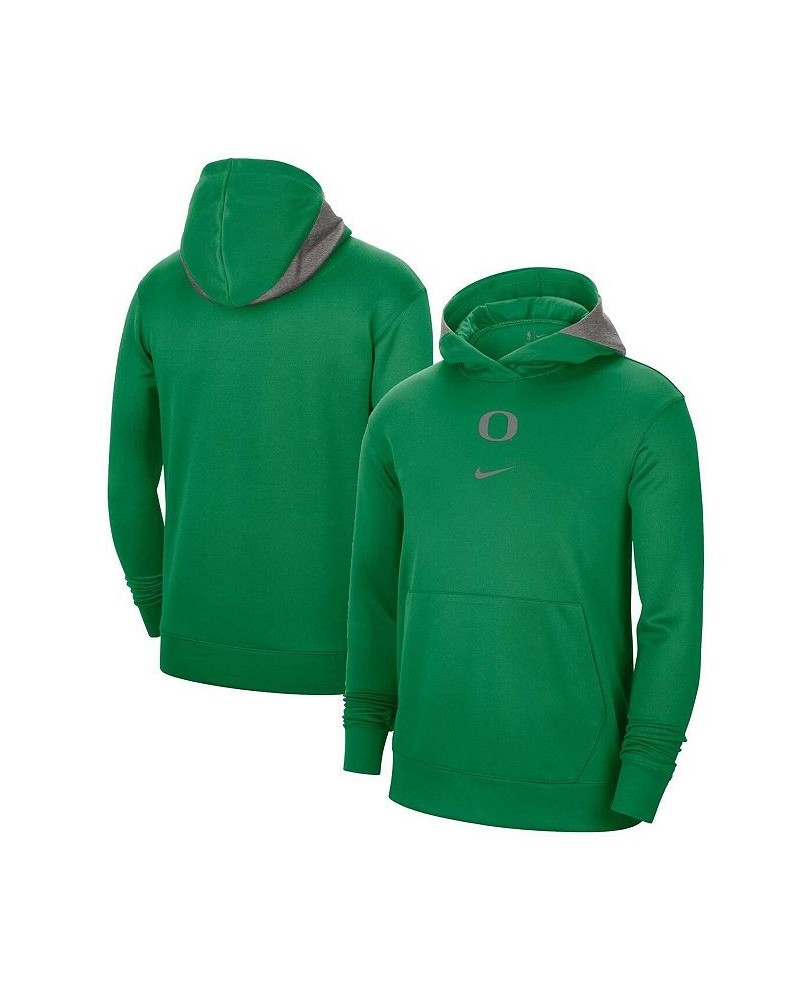 Men's Green Oregon Ducks Team Basketball Spotlight Performance Pullover Hoodie $33.60 Sweatshirt