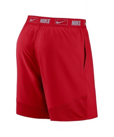 Men's Red Washington Nationals Bold Express Performance Shorts $23.65 Shorts