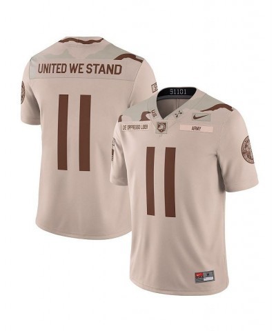 Men's 11 Oatmeal Army Black Knights Rivalry Special Game Jersey $36.30 Jersey