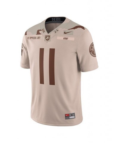 Men's 11 Oatmeal Army Black Knights Rivalry Special Game Jersey $36.30 Jersey