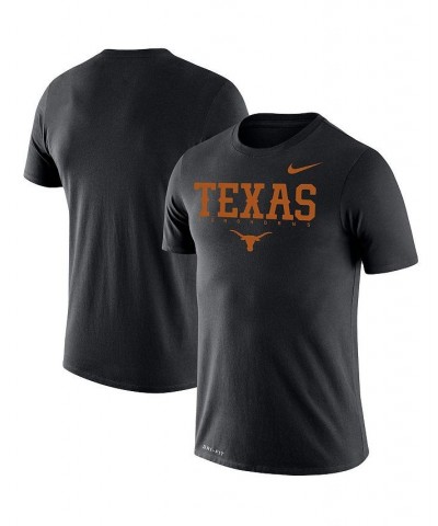 Men's Black Texas Longhorns Big and Tall Legend Facility Performance T-shirt $22.39 T-Shirts