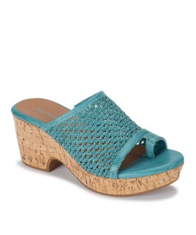 Bethie Wedge Slide Sandals PD08 $43.35 Shoes