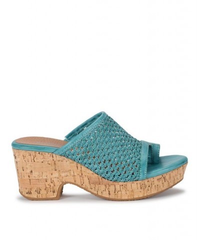 Bethie Wedge Slide Sandals PD08 $43.35 Shoes