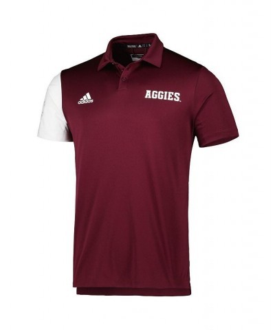 Men's Maroon Texas A&M Aggies AEROREADY Polo Shirt $36.00 Polo Shirts