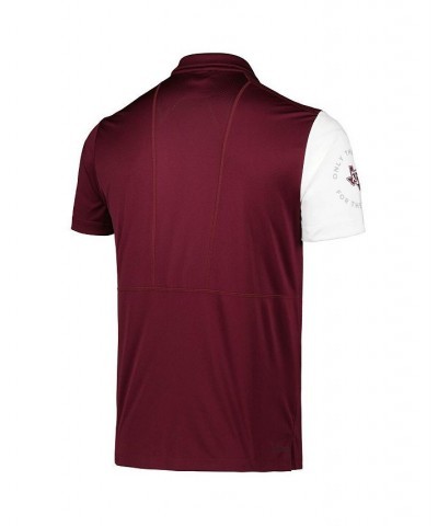 Men's Maroon Texas A&M Aggies AEROREADY Polo Shirt $36.00 Polo Shirts