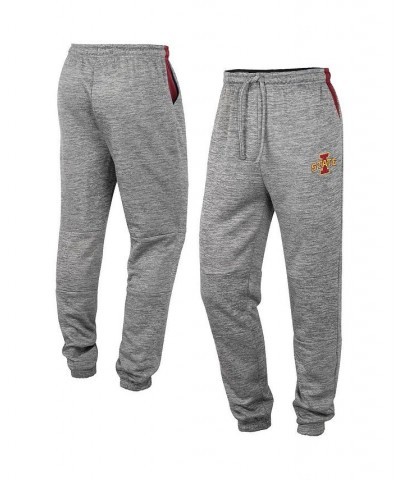 Men's Gray Iowa State Cyclones Worlds to Conquer Sweatpants $28.80 Pants