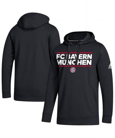 Men's Black Bayern Munich Lockup Pullover Hoodie $26.88 Sweatshirt