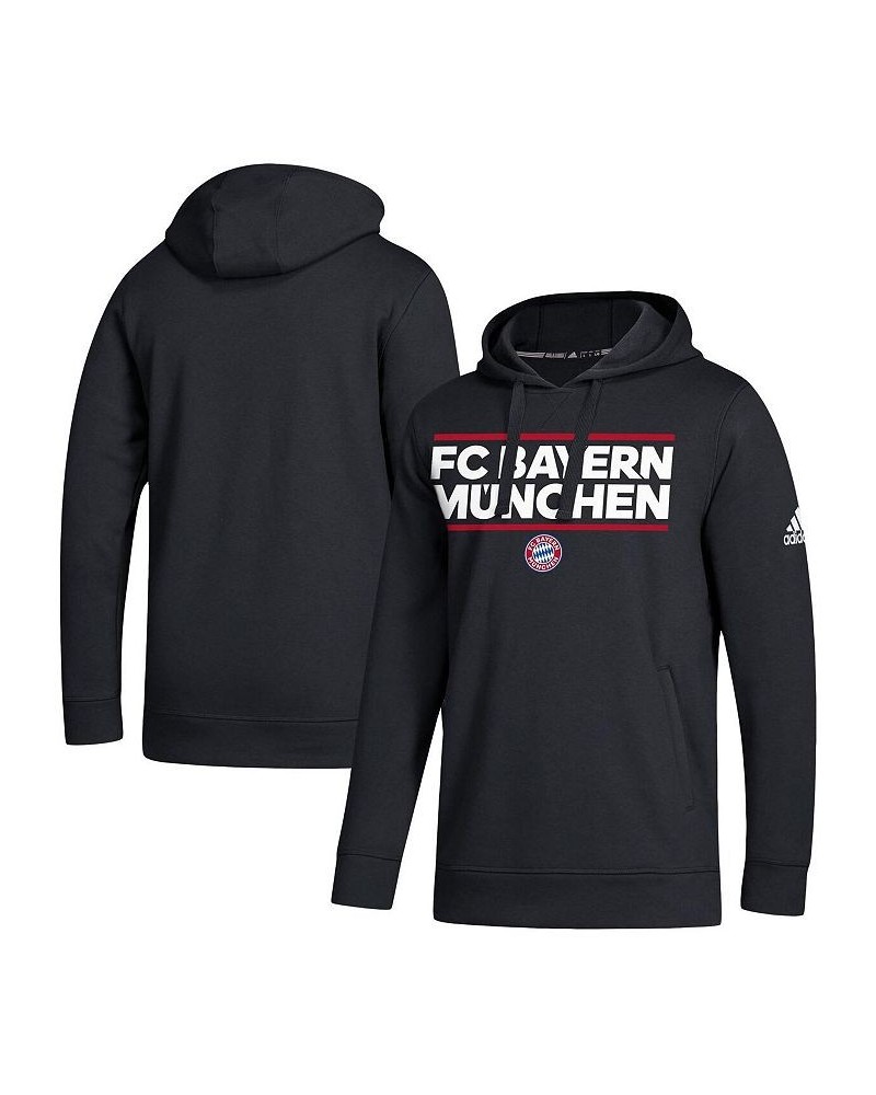 Men's Black Bayern Munich Lockup Pullover Hoodie $26.88 Sweatshirt