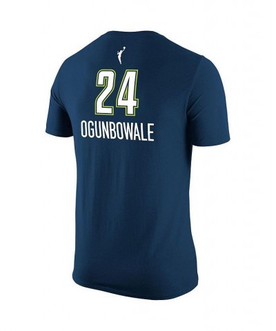 Men's Arike Ogunbowale Navy Dallas Wings Explorer Edition Name and Number T-shirt $19.80 T-Shirts