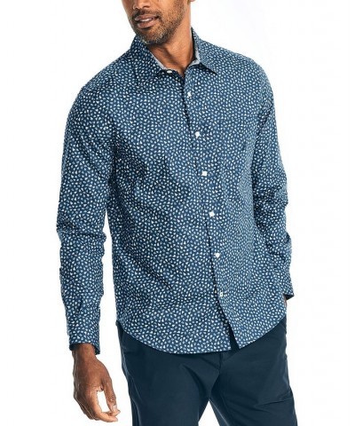 Men's Classic-Fit Pocket Stretch Long-Sleeve Poplin Shirts PD04 $28.27 Shirts