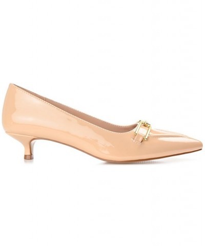 Women's Rumi Heels Tan/Beige $35.20 Shoes