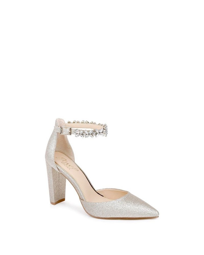 Women's Ollie Evening Pumps White $45.15 Shoes