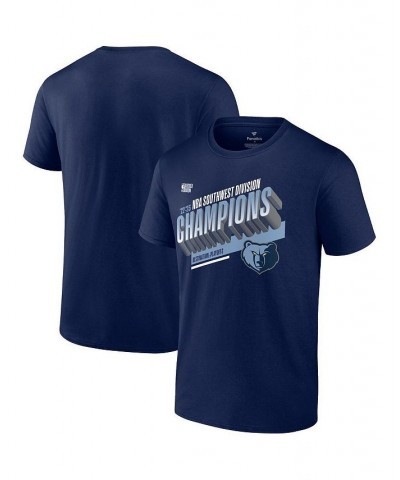 Men's Branded Navy Memphis Grizzlies 2023 Southwest Division Champions Locker Room T-shirt $29.99 T-Shirts