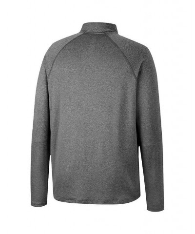 Men's Heathered Gray Florida Gators Earth First Raglan Quarter-Zip Windshirt $31.85 Sweatshirt