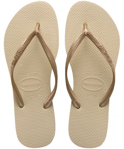 Women's Slim Flip-flop Sandals PD06 $15.04 Shoes