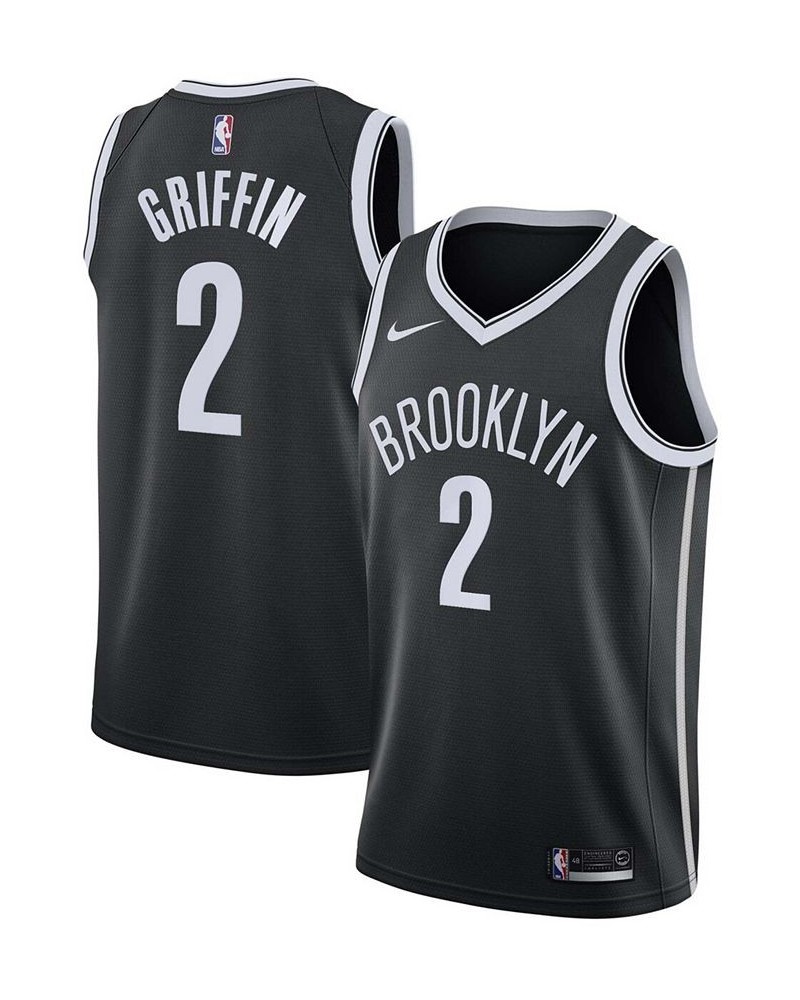 Men's Blake Griffin Black Brooklyn Nets 2020/21 Swingman Jersey - Icon Edition $43.24 Jersey