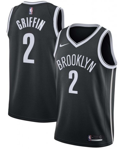 Men's Blake Griffin Black Brooklyn Nets 2020/21 Swingman Jersey - Icon Edition $43.24 Jersey