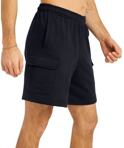 Men's Powerblend 8" Cargo Shorts Blue $17.20 Shorts