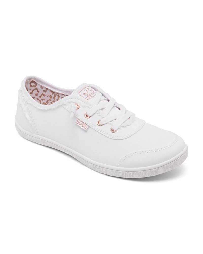 Women's BOBS-B Cute Casual Sneakers White $31.35 Shoes