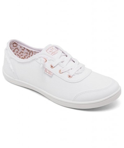 Women's BOBS-B Cute Casual Sneakers White $31.35 Shoes