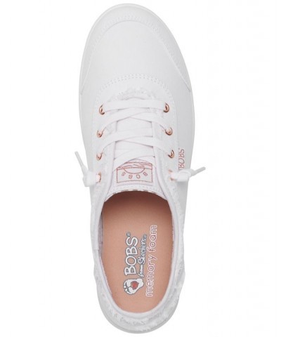 Women's BOBS-B Cute Casual Sneakers White $31.35 Shoes