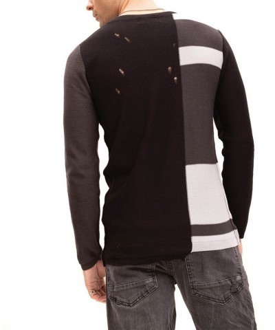 Men's Modern Color Block Sweater Multi $62.90 Sweaters